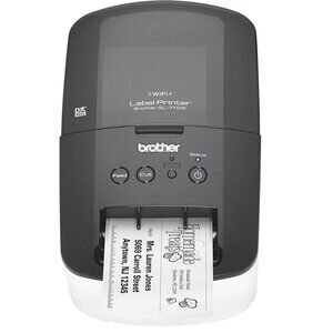 Brother QL-710W Wireless Label Thermal Printer Address Printing w/ 6 Label Rolls